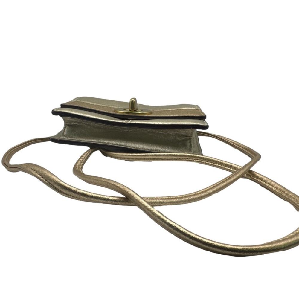 COACH Silver Gold Crossbody - Picture 3 of 11